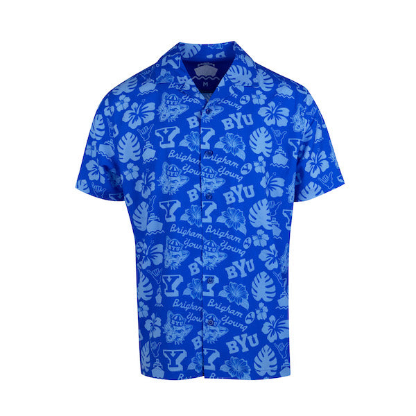 BYU Hawaiian Shirt (Royal)
