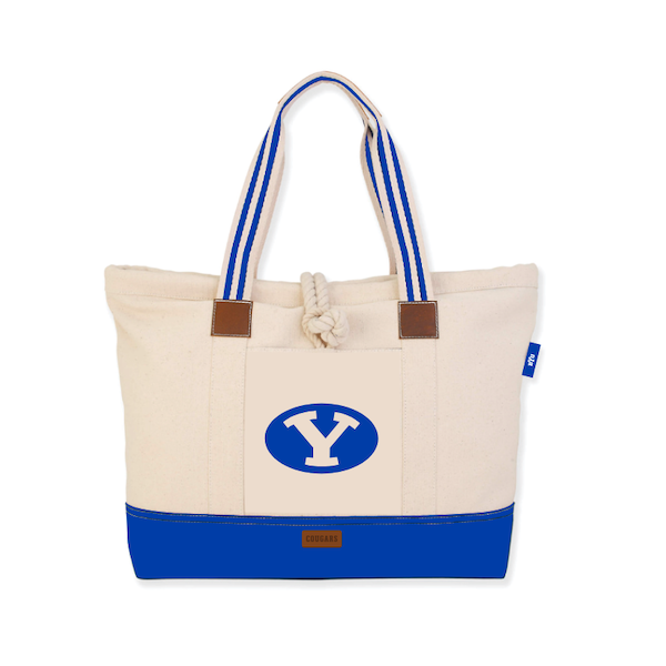 Premium Canvas BYU Cruise Tote Bag